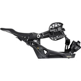 Nidecker Og Supermatic Snowboard Bindings 2026 snowboard binding -- Black Large colorway top view showing highback and straps