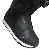 Nidecker Rift W Snowboard Boots 2025 snowboard boot -- Black 7 5 colorway outside profile showing lacing closure