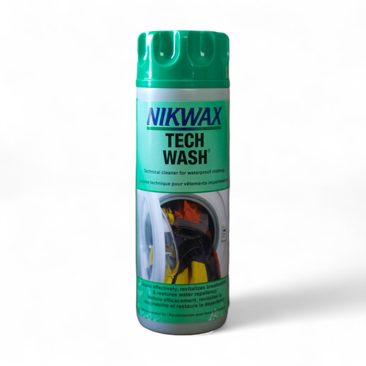 Nikwax Tech Wash tuning supply -- product view showing tuning supply at Willis Ski and Board Pittsburgh