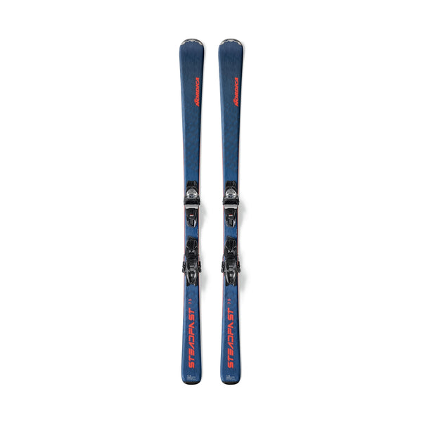 This is an image of Nordica Steadfast 75 Ca Skis with TP2 10 Bindings