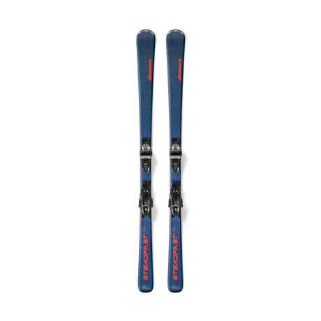 This is an image of Nordica Steadfast 75 Ca Skis with TP2 10 Bindings