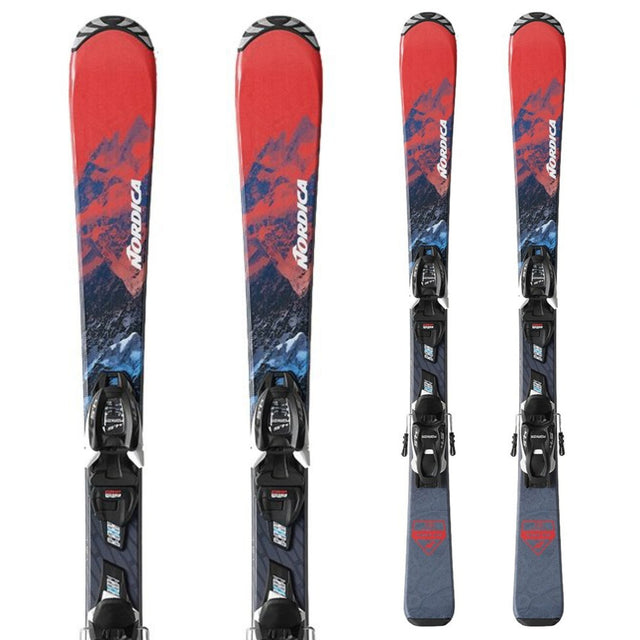Nordica Team Am 7 Junior Skis junior ski -- top sheet graphic at Willis Ski and Board Pittsburgh