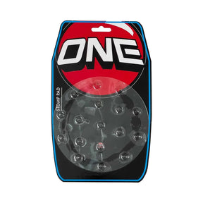 ONE Mfg Clear Circle Stomp Pad accessories -- front view available at Willis Ski and Board Pittsburgh