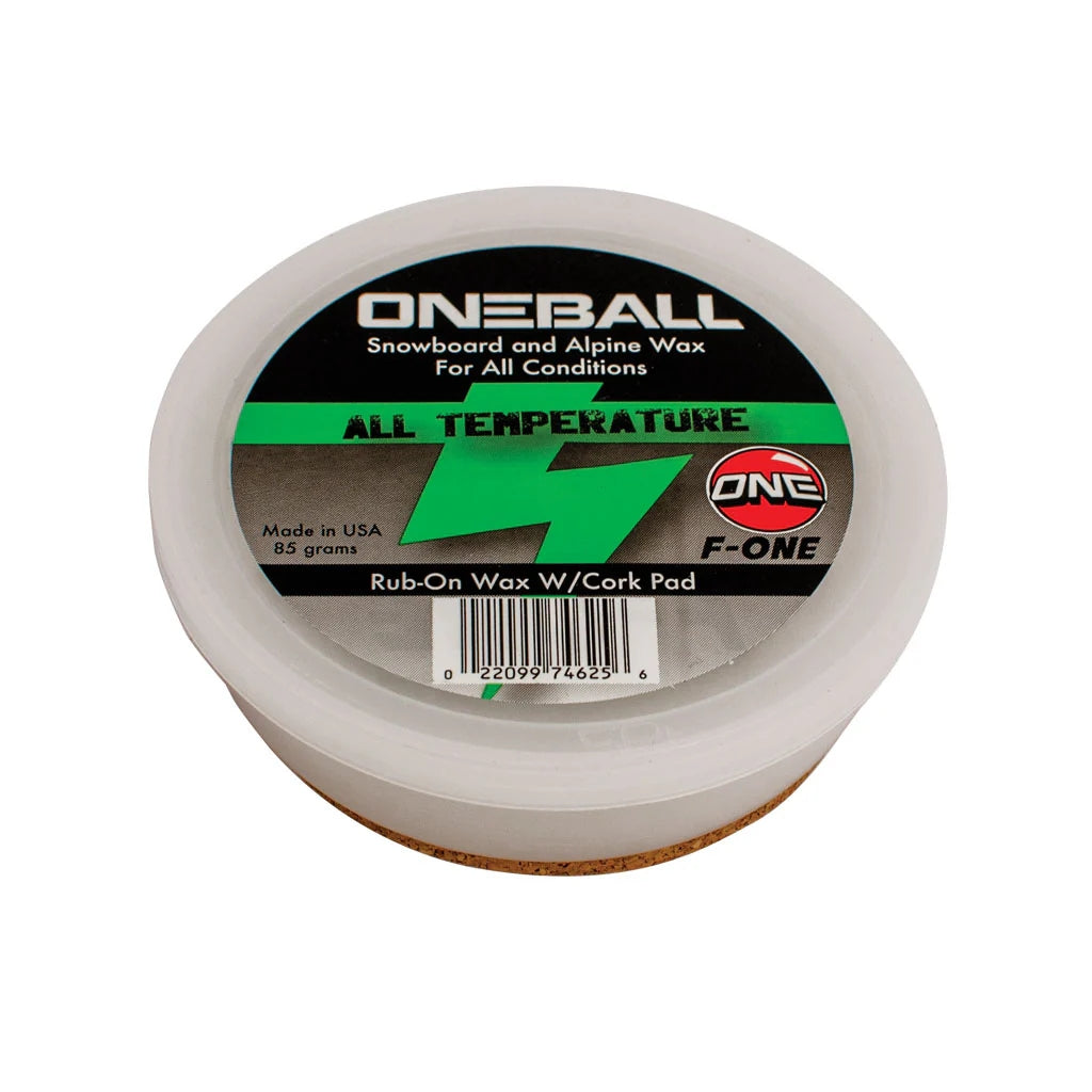 One Mfg F-1 Rub-on Snowboard/ski Wax