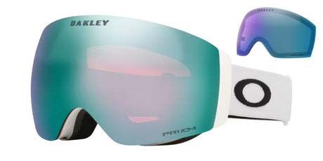 Oakley Flight Deck Pro M Goggles With Two Lenses goggle -- front view showing lens and frame at Willis Ski and Board