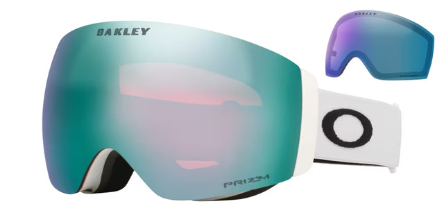 Oakley Flight Deck Pro M Goggles With Two Lenses goggle -- front view showing lens and frame at Willis Ski and Board