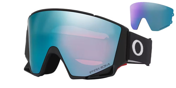 This is an image of Oakley Flow Scape M Goggles with two lenses