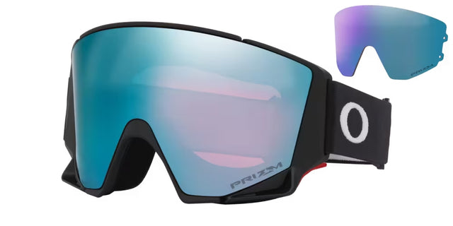 Oakley Flow Scape M Goggles With Two Lenses goggle -- front view showing lens and frame at Willis Ski and Board Pittsburgh