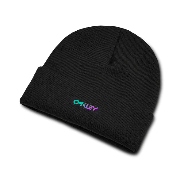 This is an image of Oakley Gradient Patch Beanie