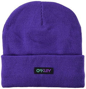 Oakley Gradient Patch Beanie product -- Bright Blue colorway product view