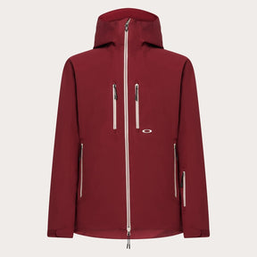 Oakley Kendall Rc Shell Mens Jacket ski jacket -- front view on model showing insulated shell and hood at Willis Ski and