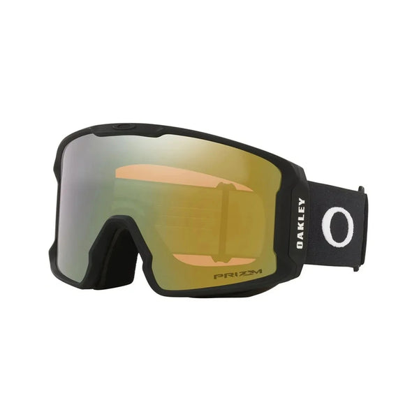 This is an image of Oakley Line Miner Pro L Goggles with two lenses