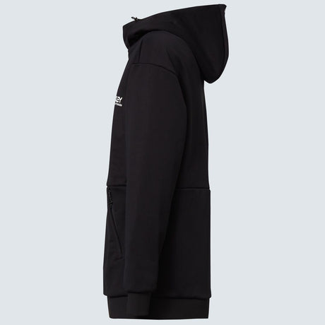 Oakley Park Rc Softshell Hoodie product -- Blackout colorway product view