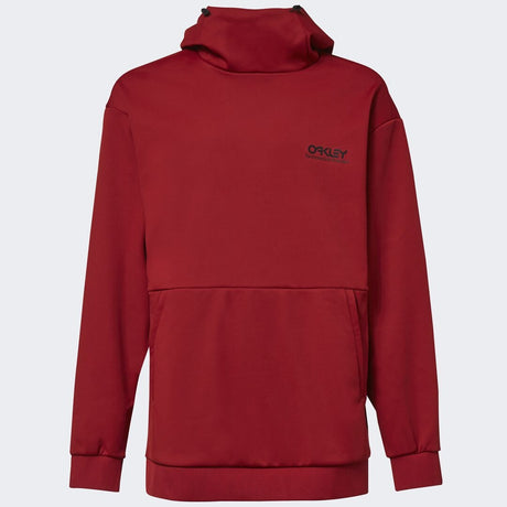 Oakley Park Rc Softshell Hoodie product -- Iron Red colorway product view