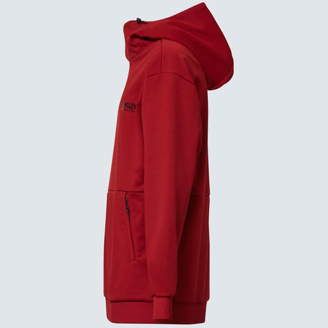 Oakley Park Rc Softshell Hoodie product -- Iron Red colorway product view