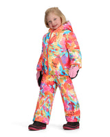 Obermeyer Ashor Toddler Jacket 2026 ski jacket -- Passion Palette 6 colorway lifestyle view showing full jacket silhouette