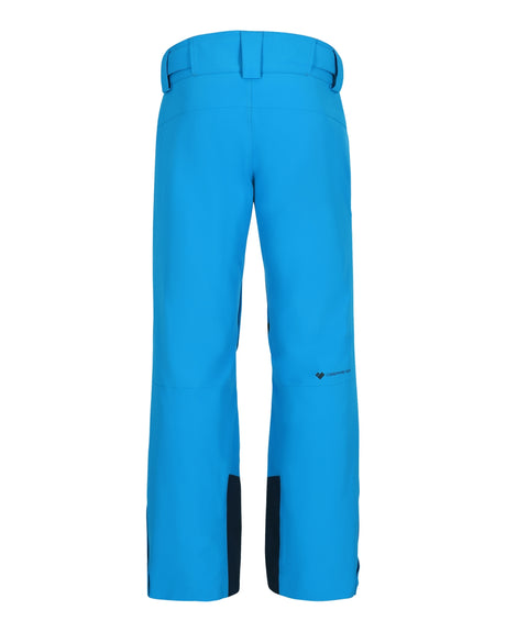 Obermeyer Force Mens Pants ski pant -- Apres Blue M colorway front view on model