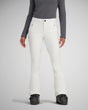 Obermeyer Hillary Stretch Womens Pant ski pant -- front view on model showing insulated ski pant at Willis Ski and Board