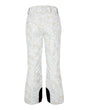 Obermeyer Malta Print Womens Pant 2026 ski pant -- Daylight Meadow colorway front view on model
