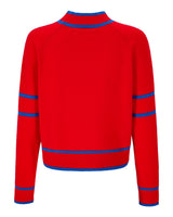 Obermeyer Slopside Womens Mockneck 2026 product -- Ski Patrol colorway product view