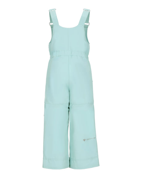Obermeyer Snoverall Toddler Pant ski pant -- Atmosphere 4 colorway front view on model