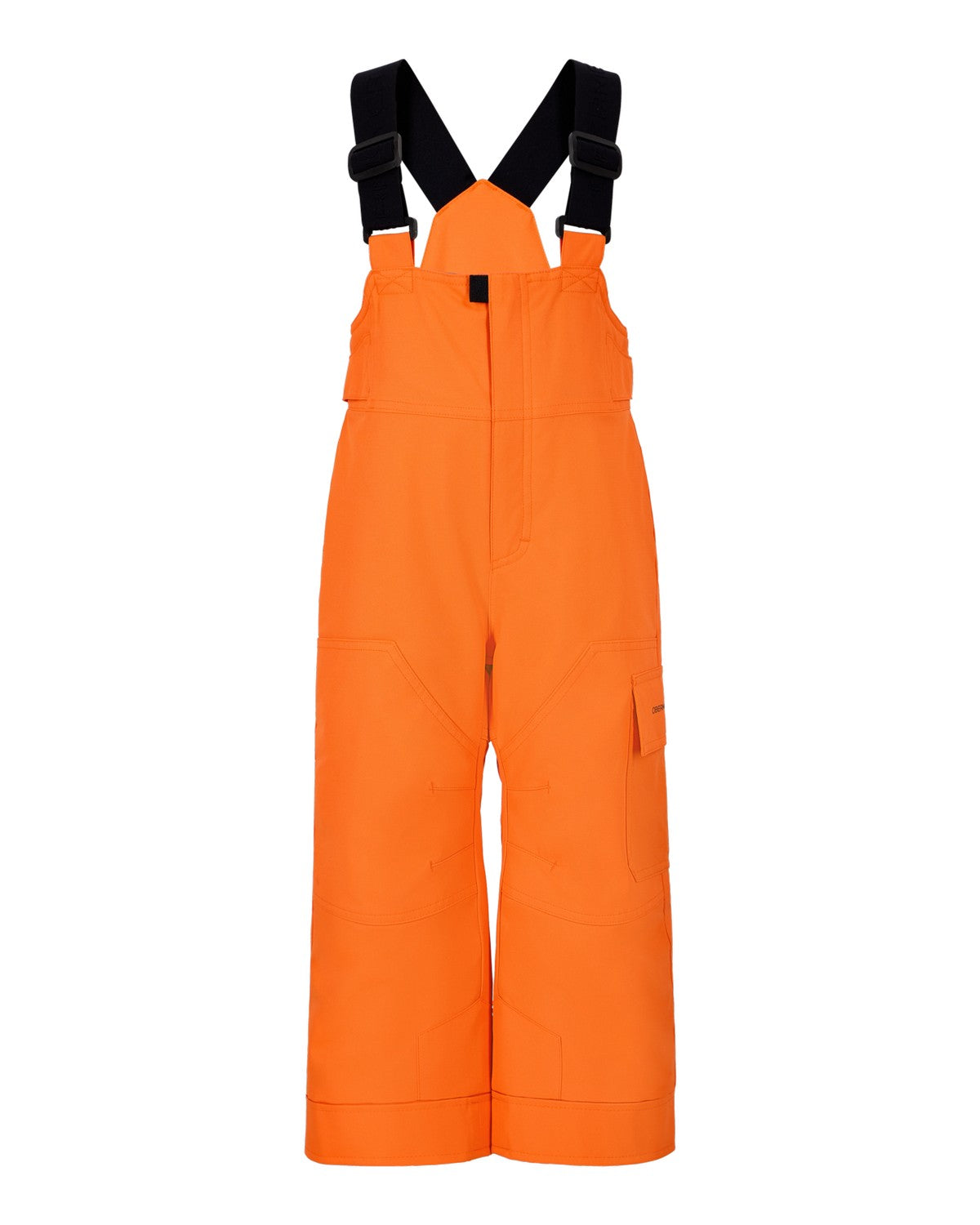 Obermeyer Volt Toddler Bib 2026 ski pant -- front view on model showing insulated ski pant at Willis Ski and Board Pittsburgh