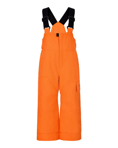 Obermeyer Volt Toddler Bib 2026 ski pant -- front view on model showing insulated ski pant at Willis Ski and Board Pittsburgh