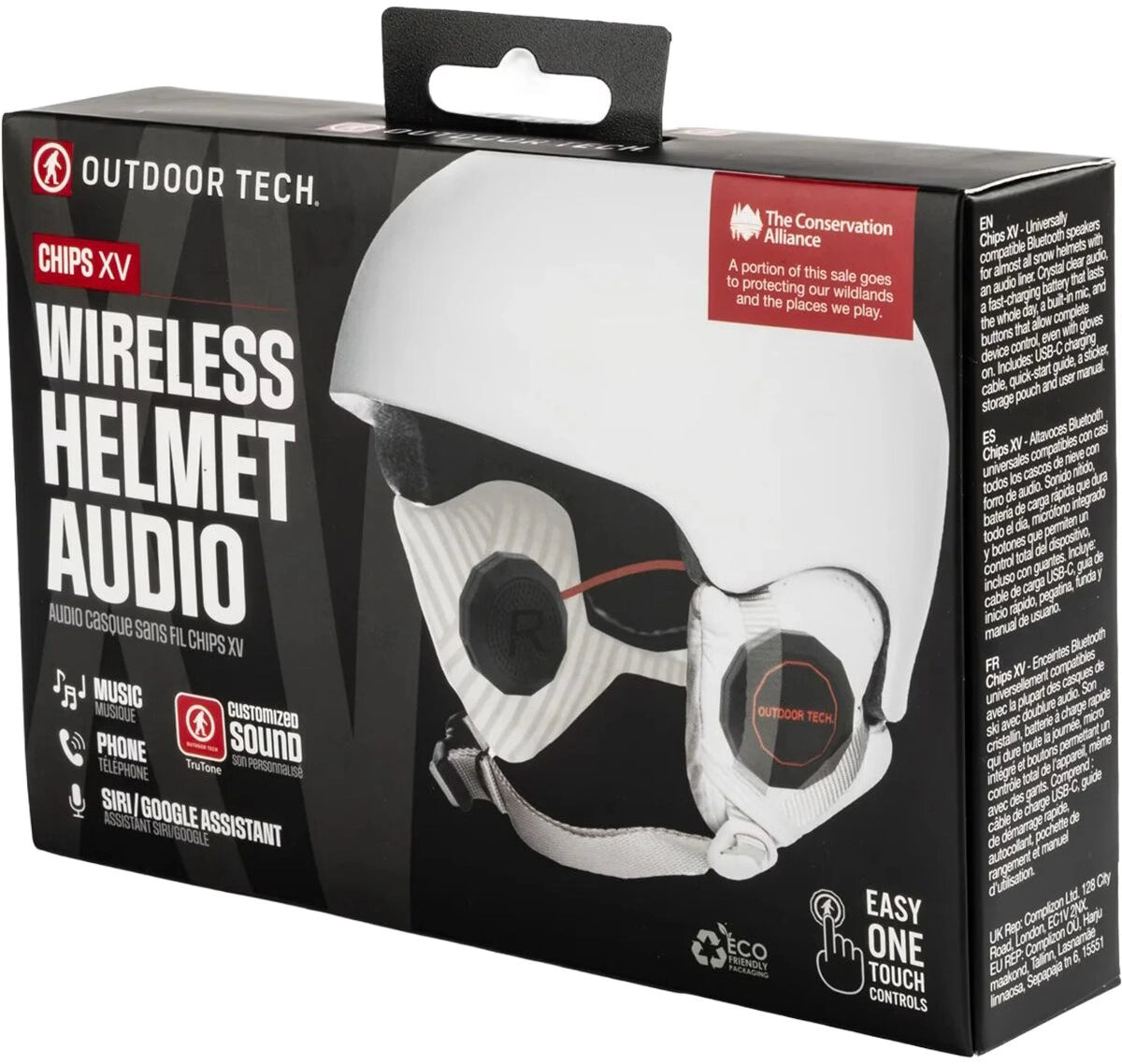 Outdoor Technology Chips Xv Universal Wireless Helmet Audio