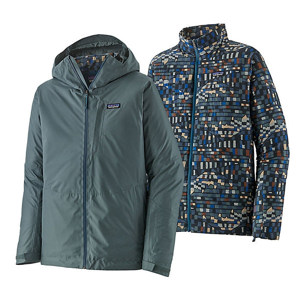 This is an image of Patagonia 3-in-1 Powder Town Mens Jacket
