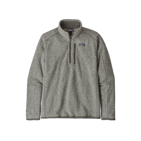This is an image of Patagonia Better Sweater mens quarter zip top