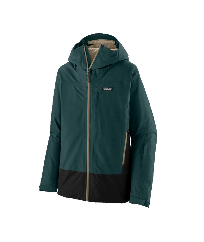 Patagonia Storm Shift Mens Jacket 2026 ski jacket -- front view on model showing insulated shell and hood at Willis Ski and