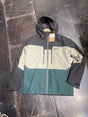 Picture Object Mens Jacket ski jacket -- front view on model showing insulated shell and hood at Willis Ski and Board
