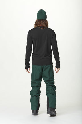Picture Object Mens Pant ski pant -- Ponderosa Pine colorway back view showing seat and fit