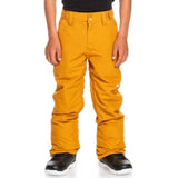 Quiksilver Estate Junior Pant ski pant -- front view on model showing insulated ski pant at Willis Ski and Board Pittsburgh