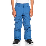 Quiksilver Estate Junior Pant ski pant -- front view on model showing insulated ski pant at Willis Ski and Board Pittsburgh