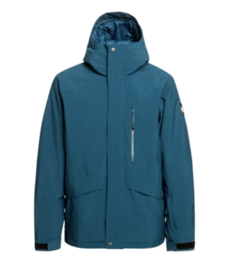 This is an image of QuikSilver Mission Solid Mens Jacket