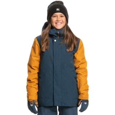This is an image of QuikSilver Ridge junior jacket 2023