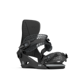 Rome 390 Boss HW Snowboard Bindings 2026 shown from the front, highlighting the highback and strap construction | available at Willi's Ski and Board shops