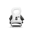 Rome Hydra Hw Snowboard Bindings 2026 snowboard binding -- White Med Lg colorway top view showing highback and straps