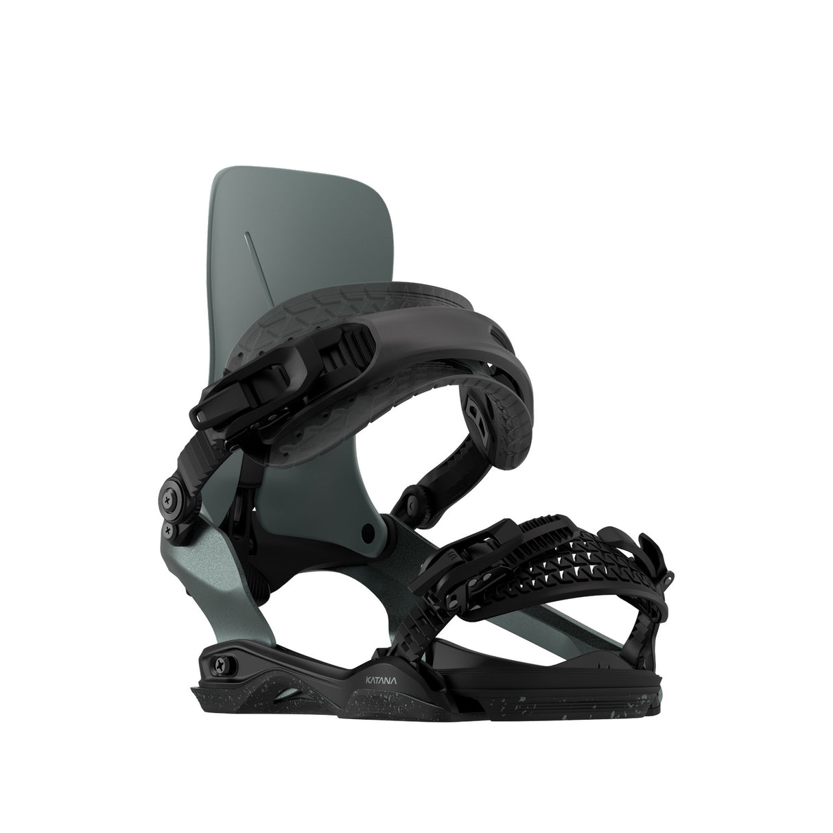 Rome Katana Aw Fase Snowboard Bindings 2026 snowboard binding -- top view showing highback and strap detail at Willis Ski