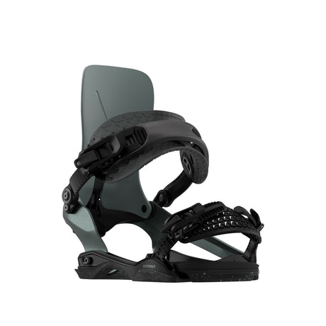 Rome Katana Aw Fase Snowboard Bindings 2026 snowboard binding -- top view showing highback and strap detail at Willis Ski