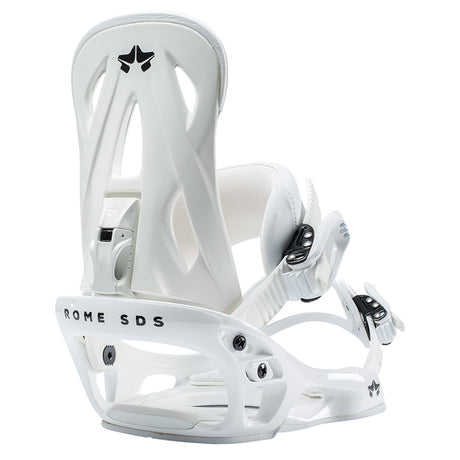 Rome Shift Snowboard Binding snowboard binding -- top view showing highback and strap detail at Willis Ski and Board