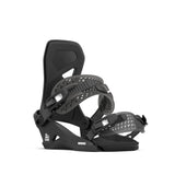 Rome Trace Hw Snowboard Bindings 2026 snowboard binding -- top view showing highback and strap detail at Willis Ski and