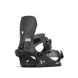 Rome Trace Hw Snowboard Bindings 2026 snowboard binding -- Black Lg colorway top view showing highback and straps