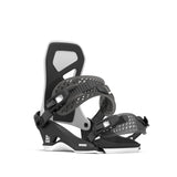 Rome Trace Hw Snowboard Bindings 2026 snowboard binding -- White Lg colorway side profile