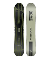 Rome Warden Snowboard 2026 all-mountain snowboard -- top sheet graphic at Willis Ski and Board Pittsburgh