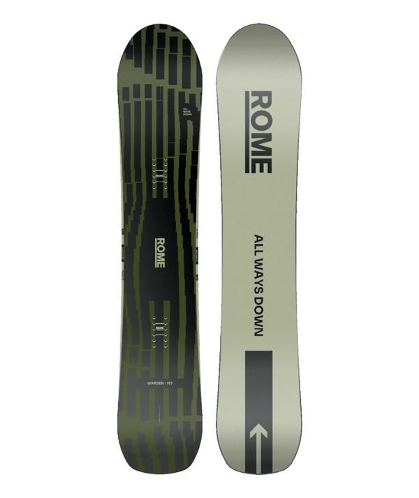 This is an image of Rome Warden Snowboard 2026