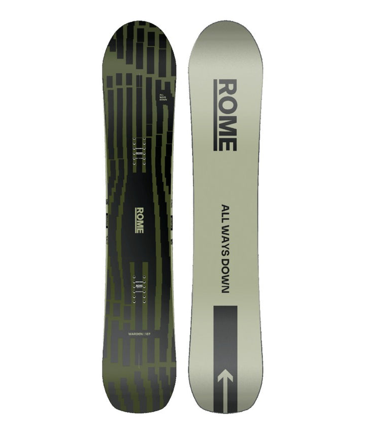 This is an image of Rome Warden Snowboard 2026