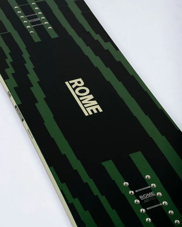 Rome Warden Snowboard 2026 With Rome United Bindings