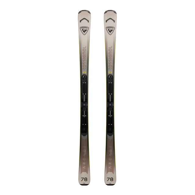 This is an image of Rossignol Arcade 78 Skis with Xpress 10 Bindings 2026